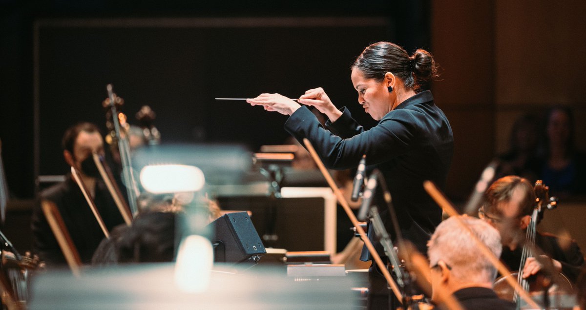 Mark your calendars for March 21st and brace for an extraordinary night of music! We'll be honouring the amazing talents of John Estacio and bidding farewell to Cosette Justo Valdés in her final <a href="/edmsymphony/">Edmonton Symphony Orchestra</a> New Music concert as ESO Resident Conductor. 
winspearcentre.com/tickets/events…