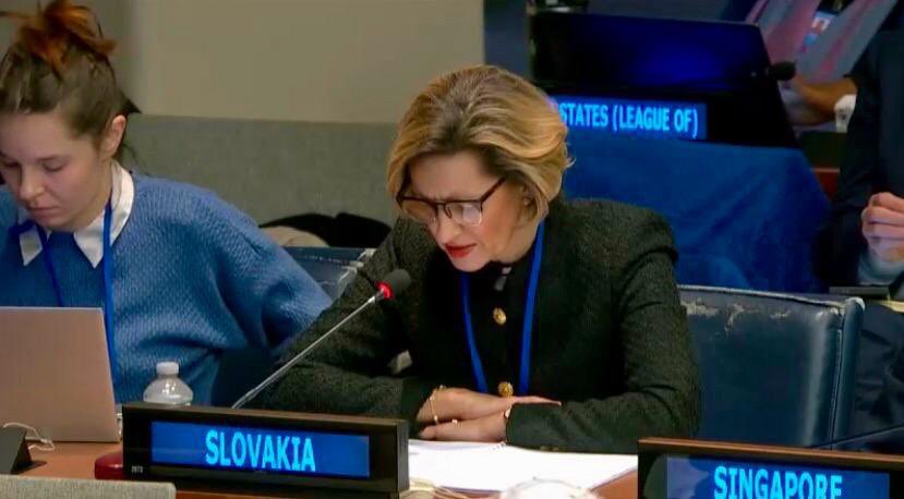 Slovakia at the UN 🇸🇰🇪🇺🇺🇳 (@slovakiaunny) on Twitter photo 3️⃣day of #CSW69 SG of <a href="/SlovakiaMFA/">Slovakia MFA 🇸🇰</a> M. Vozáryová as the head of 🇸🇰 delegation participated in Ministerial Round Table where she highlighted:
“full & effective implementation of Beijing Declaration & Platform 4 Action is critical in addressing persistent & emerging challenges.” 3️⃣day of #CSW69 SG of <a href="/SlovakiaMFA/">Slovakia MFA 🇸🇰</a> M. Vozáryová as the head of 🇸🇰 delegation participated in Ministerial Round Table where she highlighted:
“full & effective implementation of Beijing Declaration & Platform 4 Action is critical in addressing persistent & emerging challenges.”