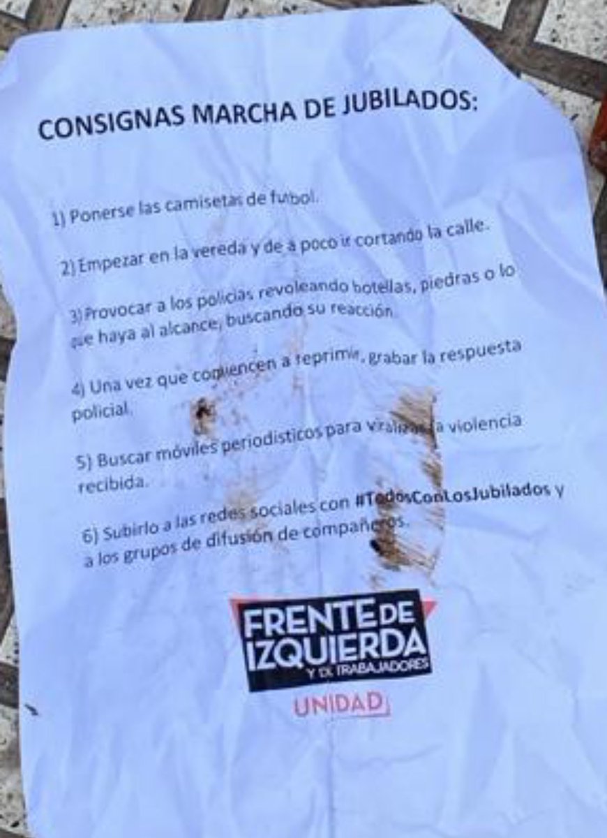 BOLUDO MIREN LAS CONSIGNAS DEL FRENTE DE IZQUIERDA PARA LA MARCHA DE HOY

TODO ES TRUCHO EN ELLOS