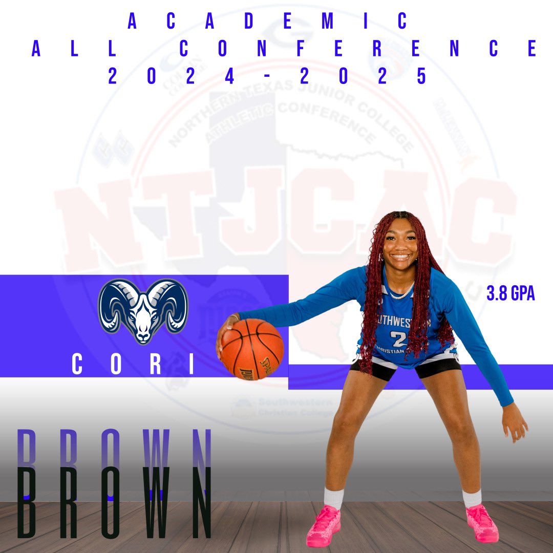 Join us in congratulating <a href="/corilachell/">Cori Brown</a> all her academic all conference award for being an exceptional student athlete, both own, and off the court.
