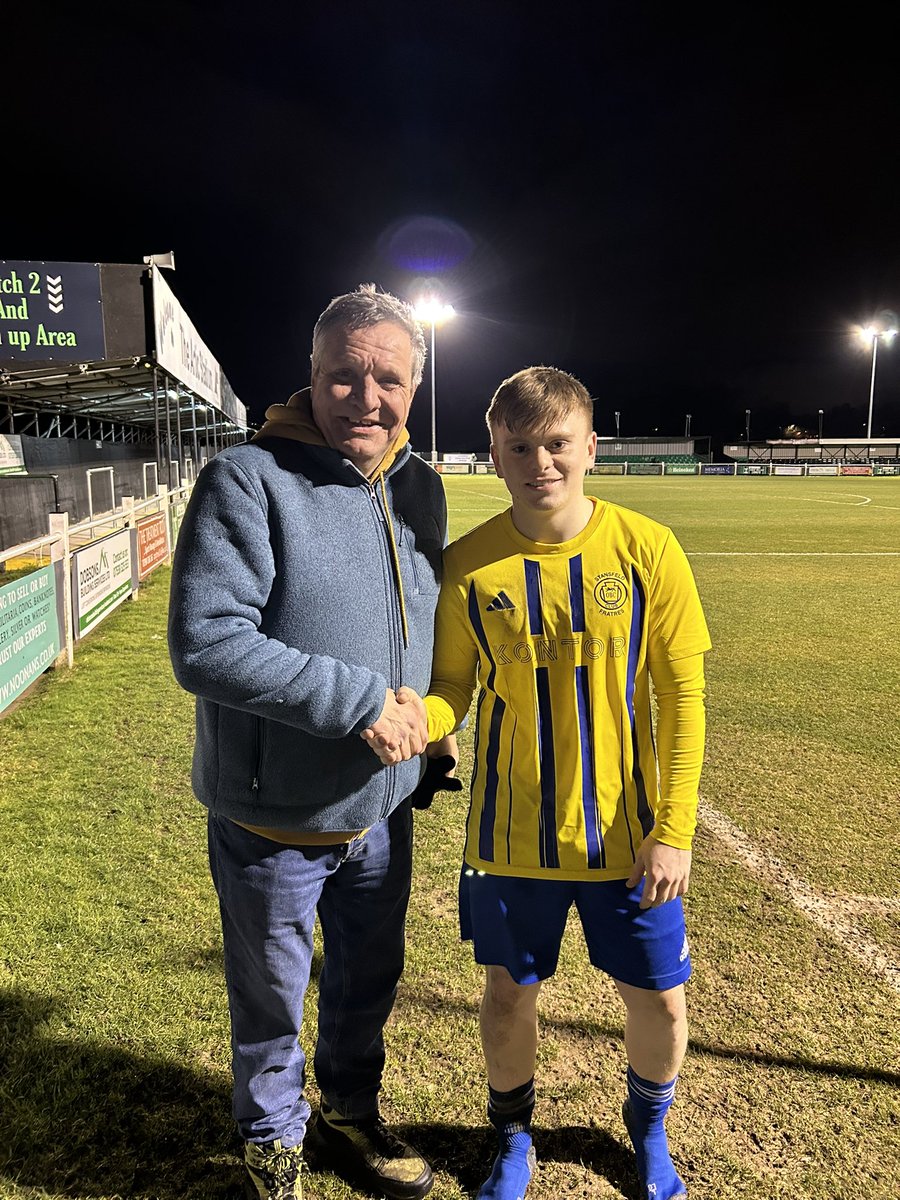 MOM | Tonight’s Man of the Match was awarded to Harrison English by our matchday sponsor Paul Johnson