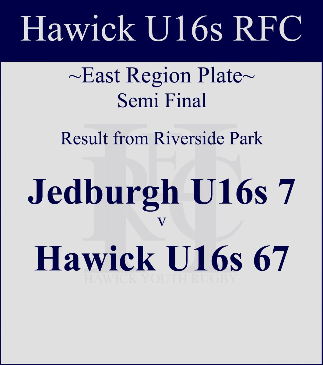 Well done lads 💪🏉💚
#HawickYouthRugby #BIHB #AONR