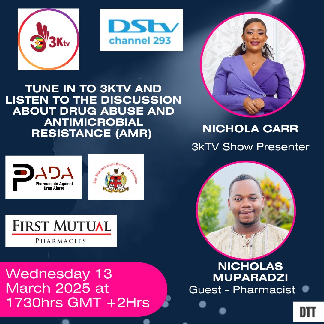Today after my routine Global Pharmaceutical Observatory work, I took some time at the end of day, to advocate for pharmacy services. I was happy to have a discussion on 3kTV national television (TV) channel <a href="/3KtvZim/">3Ktv</a> . The discussion was on pharmacy services including drug and