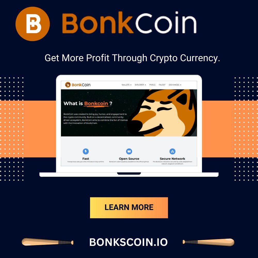 While Bonkcoin has a fun, memecoin-like origin, it has evolved into a blockchain with clear use cases. This gives the coin a mix of both fun, community-driven culture and real-world utility, creating a unique position in the market. Discover more 😃💰🚀
Discord