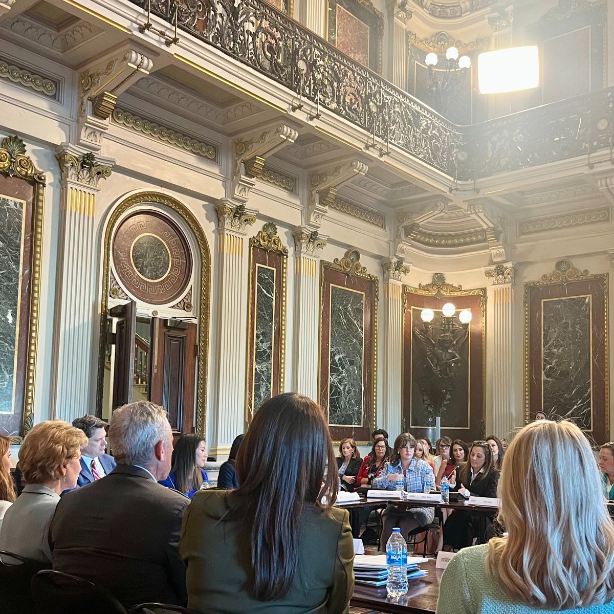 Yesterday, I was proud to bring my son with me to the first ever MAHA Commission Meeting at the White House led by <a href="/SecKennedy/">Secretary Kennedy</a> <a href="/SecRollins/">Secretary Brooke Rollins</a> <a href="/EDSecMcMahon/">Secretary Linda McMahon</a>, alongside <a href="/AlinaHabba47/">Alina Habba</a> and many moms (and dads!) who are leading the nationwide movement to Make America Healthy Again.