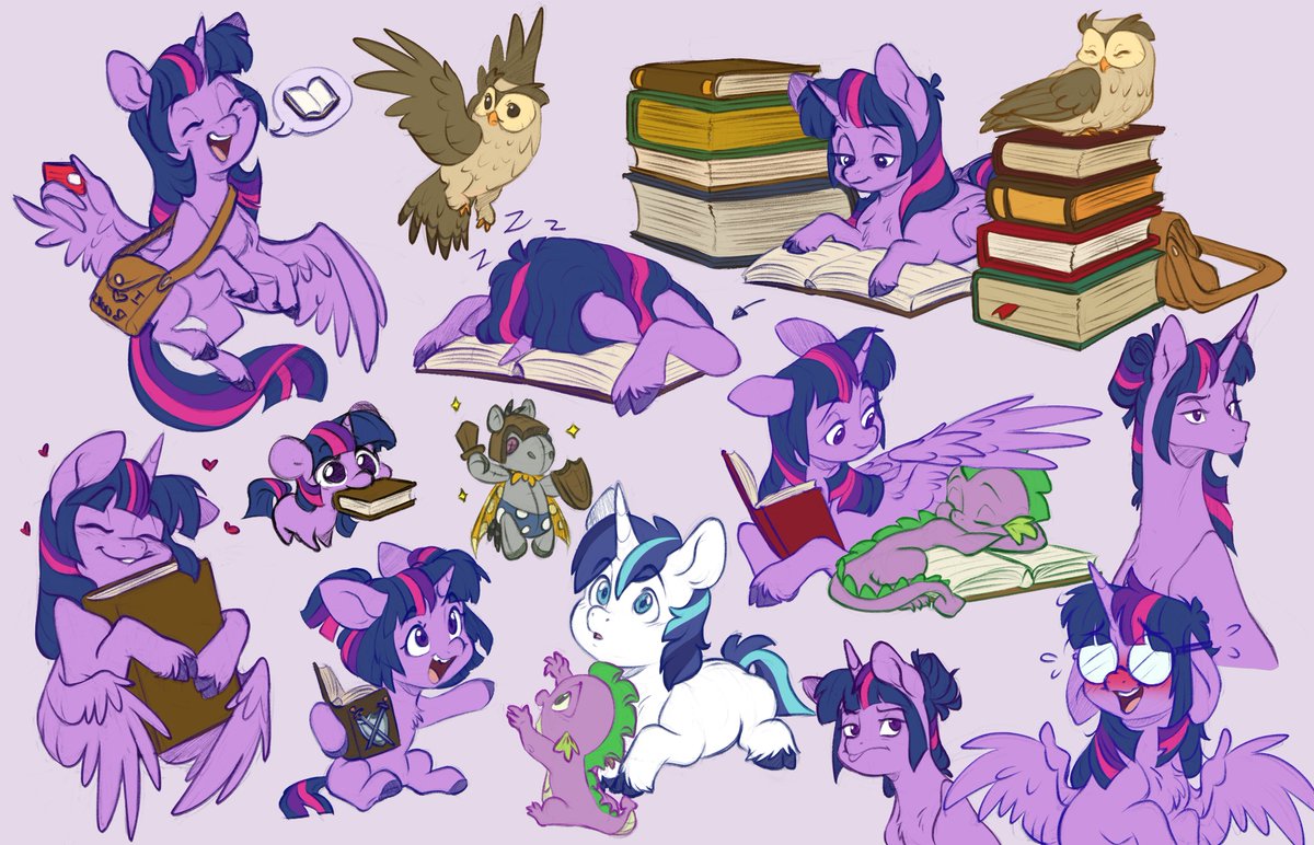 DoodleMarkyMark's tweet image. book horse
