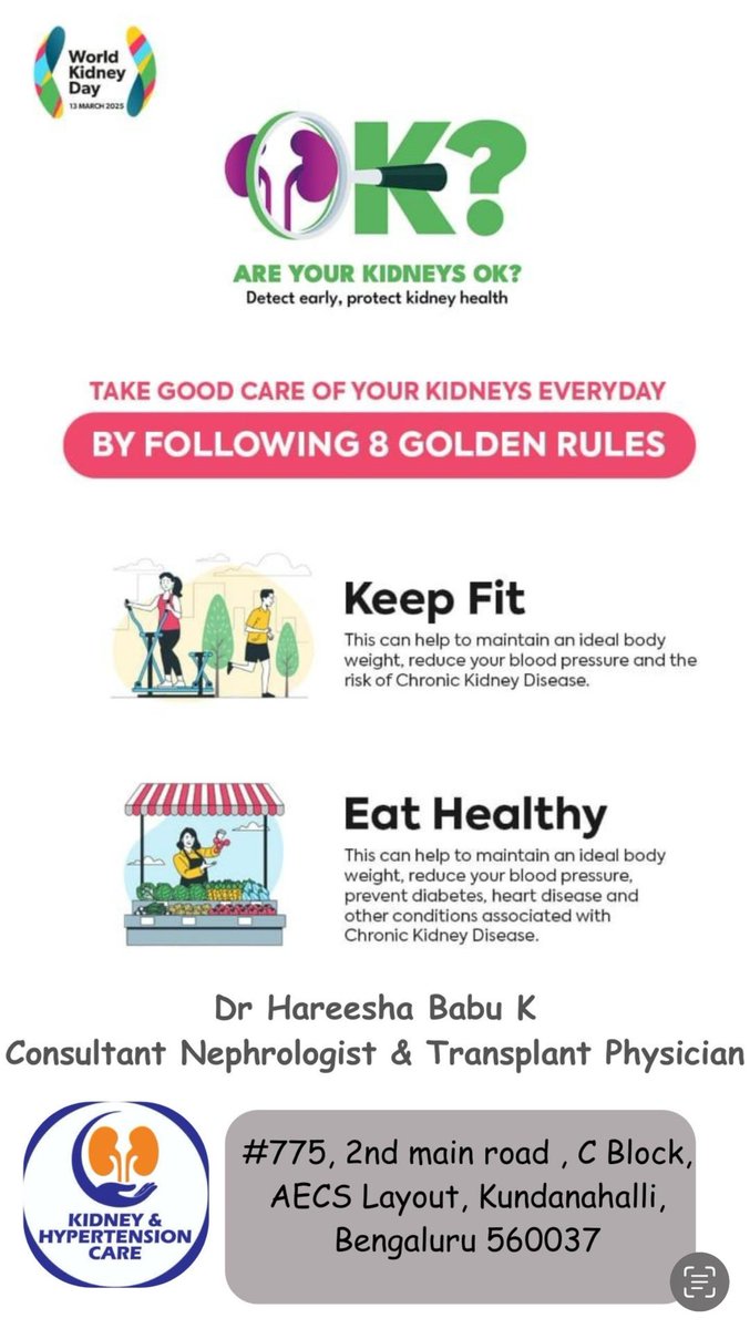 Hareesha Babu MD,DM,FASN,FRCP(Glasg), FRCP Edin tweet media