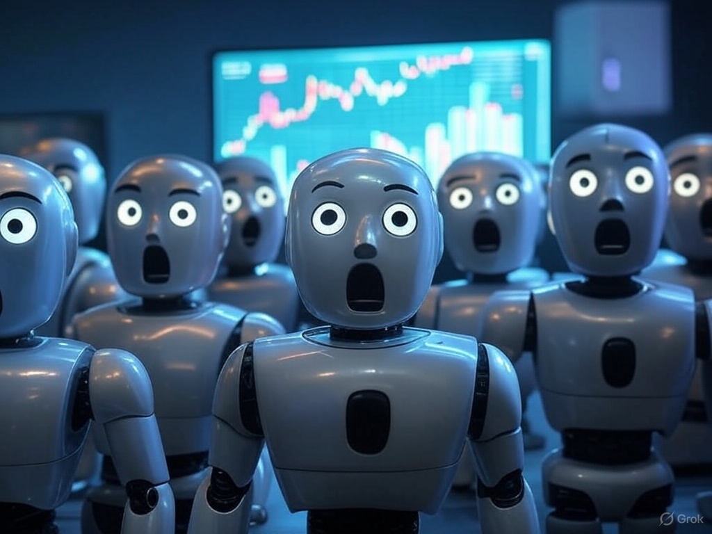 Zyruscoin's tweet photo. Even the robots will need therapy after Bitcoin hits 100K again—just imagine their little circuits frying as they try to calculate how we went from ramen to riches overnight!

#solana #elonmusk #Optimus https://t.co/Ha5kD3mPq0