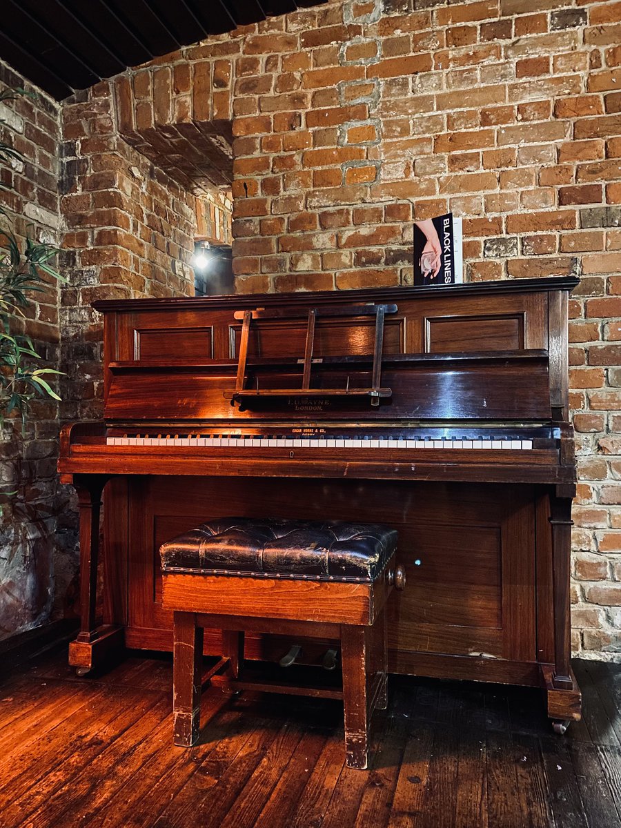 A new addition to the Overlook… the piano formerly sitting idle in Cinema 1 now has a new lease of life 🎶 

The Overlook Bar &amp; Lounge opens this Saturday at 6.30pm 🎉 

#ipswich #cinema #whatsonipswich #kingstreetcinema #ksc #ksc50