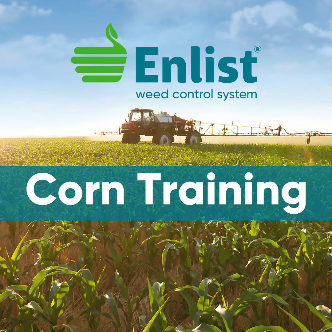 Join us tomorrow, Mar. 13th, for our Enlist® Corn Training webinar at 9 am EST. Please register here: bit.ly/3EYKNfR