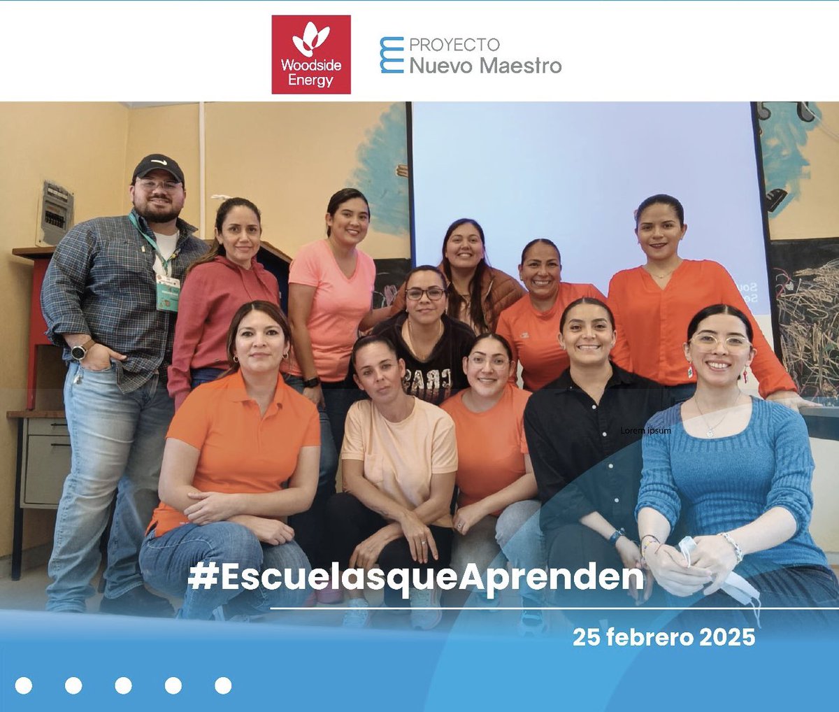 El 25 de febrero arrancamos un emocionante taller en el Jardín de Niños Melchor Ocampo en Altamira, Tamaulipas. Con la valiosa presencia de Jimena de <a href="/WoodsideEnergy/">Woodside Energy</a> y el apoyo de nuestras maestras. ¡Gracias por un día lleno de colaboración y aprendizaje! ✨😊#EscuelasqueAprenden