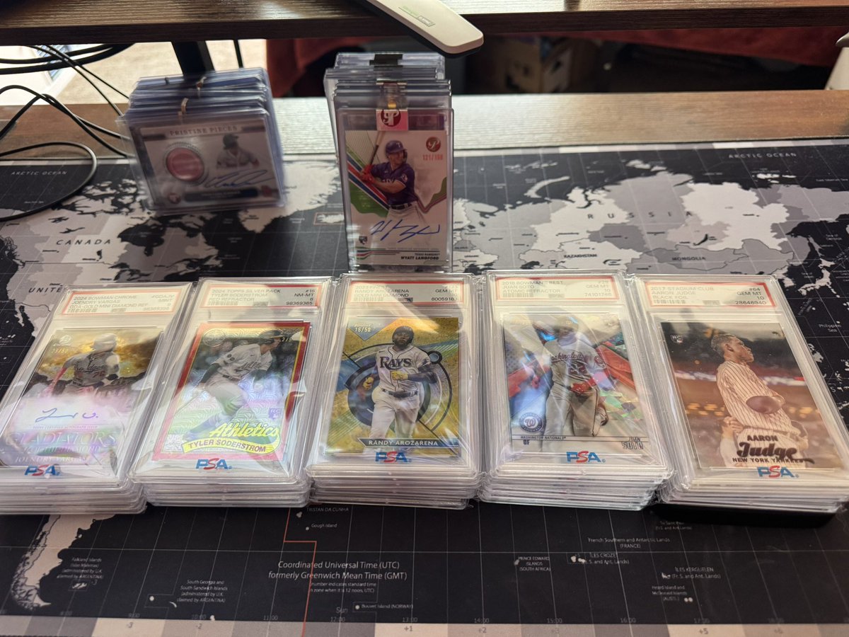 Time to list some cards!