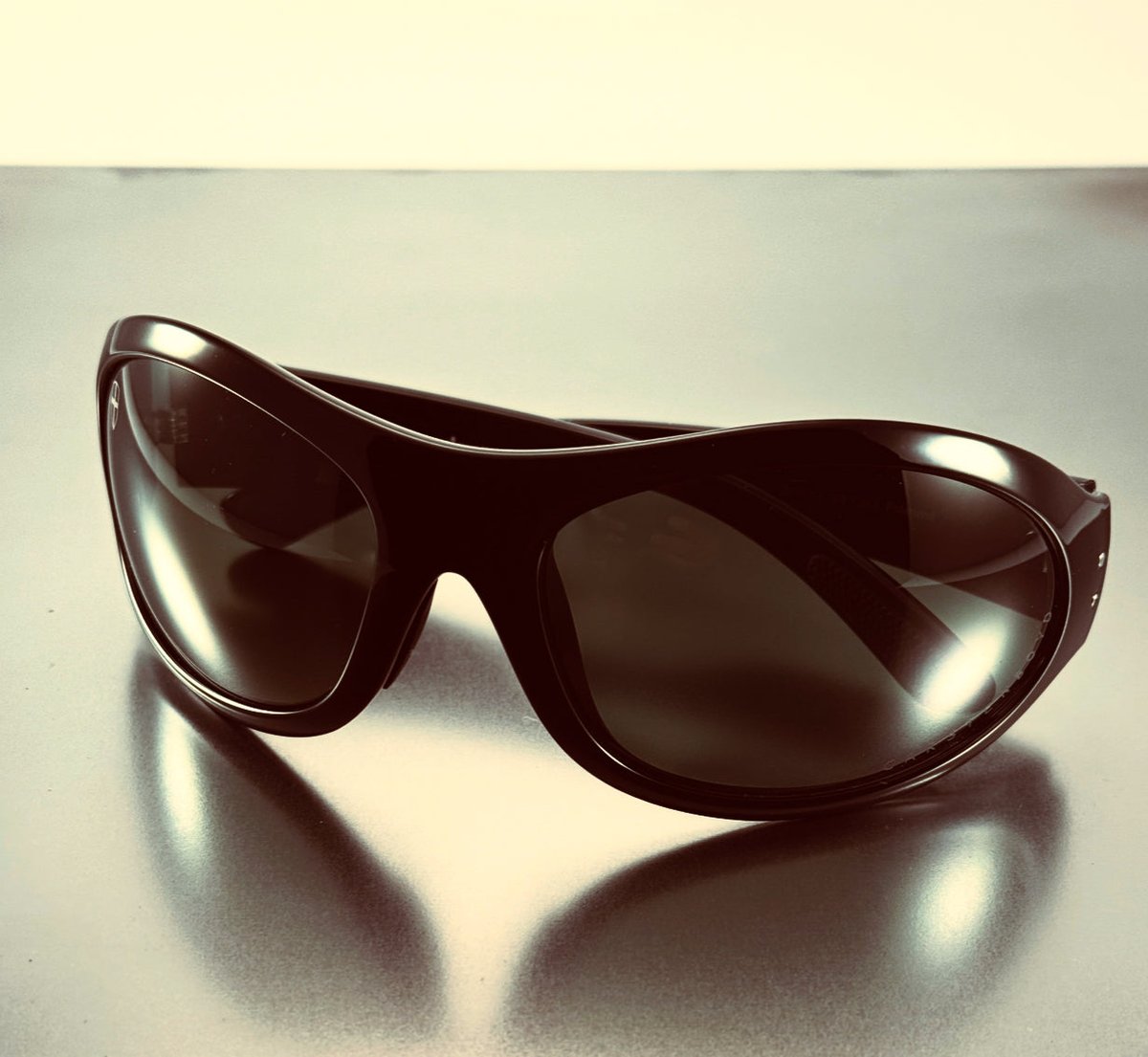 Matty is wearing a pair of black Carsten Boyd "Rickenbacker" sunglasses for $140. (New York 12/03/25)