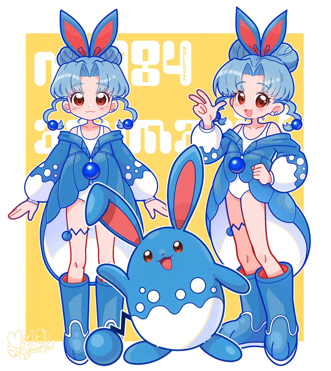 marikyuunVT's tweet photo. No. 184 🫧
Azumarill https://t.co/u3s6kw68KN