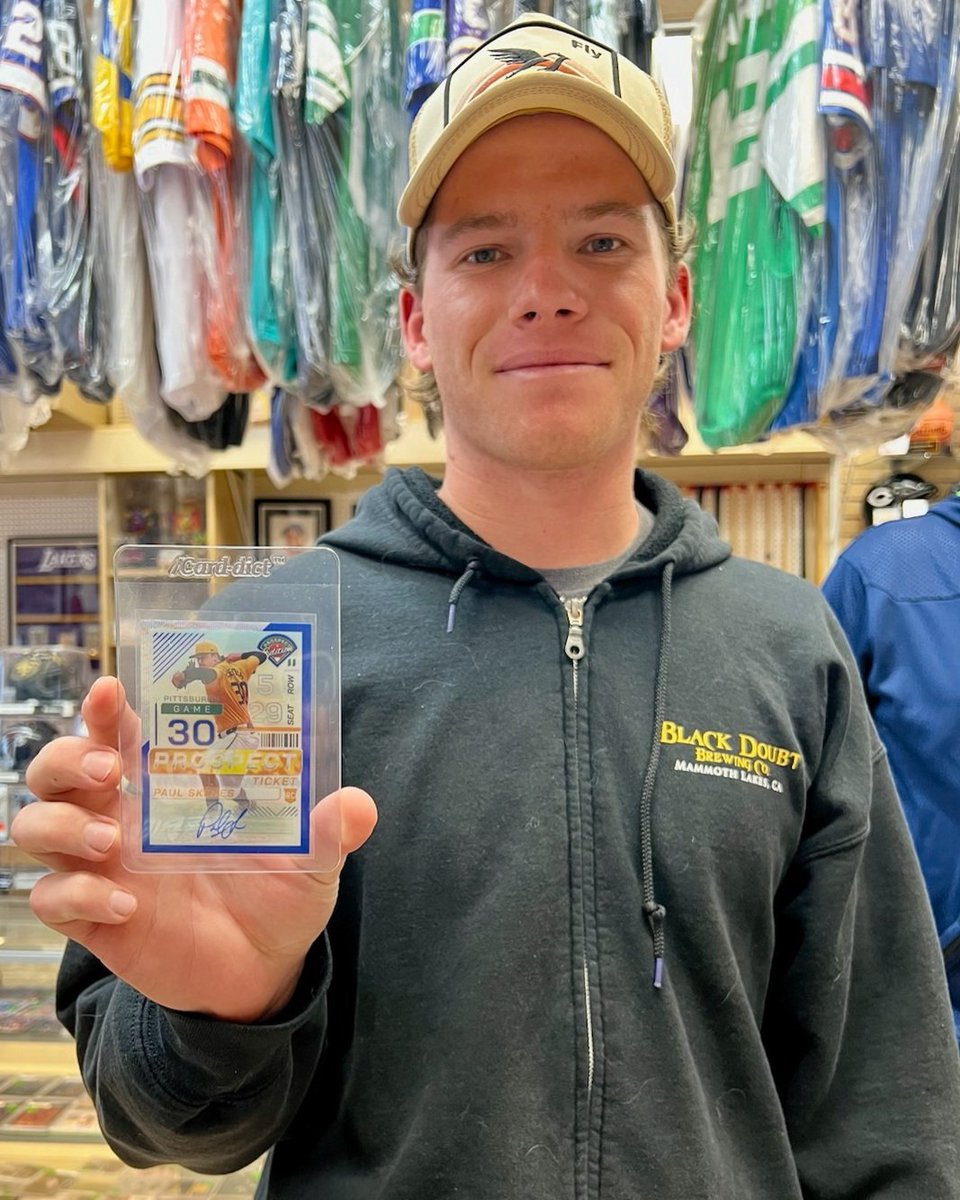 CardboardLord's tweet photo. Skenes auto pulled in the shop from Prospects Edition (Debut)!

We have a ton more boxes, as well as some special First Off the Line boxes!

Come get em! 🤗 https://t.co/Rdg9wtA3xT