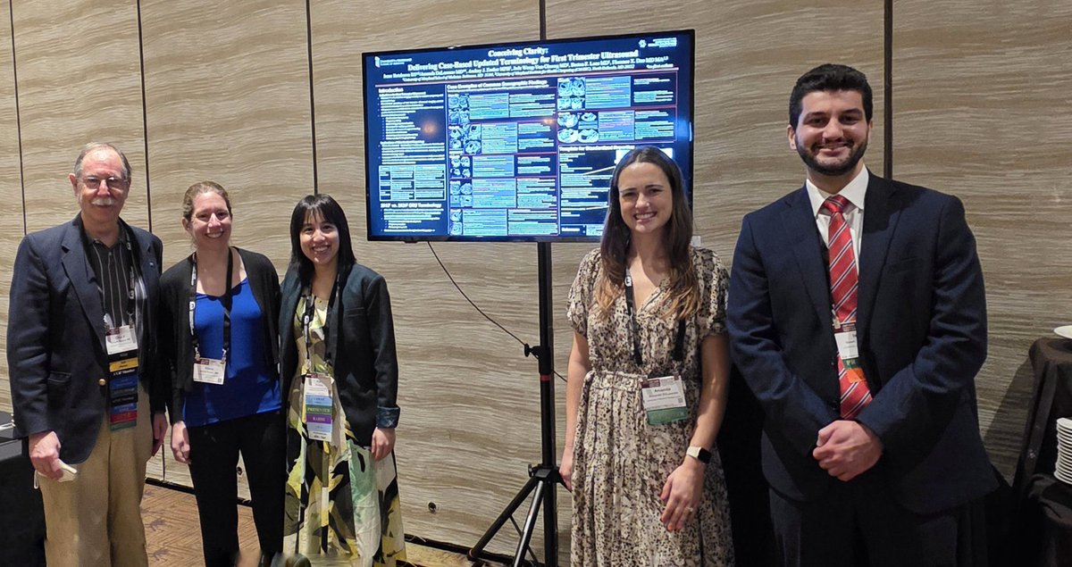 Flo Doo, MD (@flo_doo) on Twitter photo Great work 🥳 by <a href="/UMMCRadiology/">UMMCRadiology</a> resident Dr Amanda DeLorenzo & <a href="/UMmedschool/">University of Maryland School of Medicine</a> medical student Dr Isaac Betaharon -- on their <a href="/aaradiol/">AAR</a> #AAR25 poster "Conceiving Clarity: Delivering Case-Based Updated Terminology for First Trimester Ultrasound."
Inspired by pubs.rsna.org/doi/full/10.11… Great work 🥳 by <a href="/UMMCRadiology/">UMMCRadiology</a> resident Dr Amanda DeLorenzo & <a href="/UMmedschool/">University of Maryland School of Medicine</a> medical student Dr Isaac Betaharon -- on their <a href="/aaradiol/">AAR</a> #AAR25 poster "Conceiving Clarity: Delivering Case-Based Updated Terminology for First Trimester Ultrasound."
Inspired by pubs.rsna.org/doi/full/10.11…