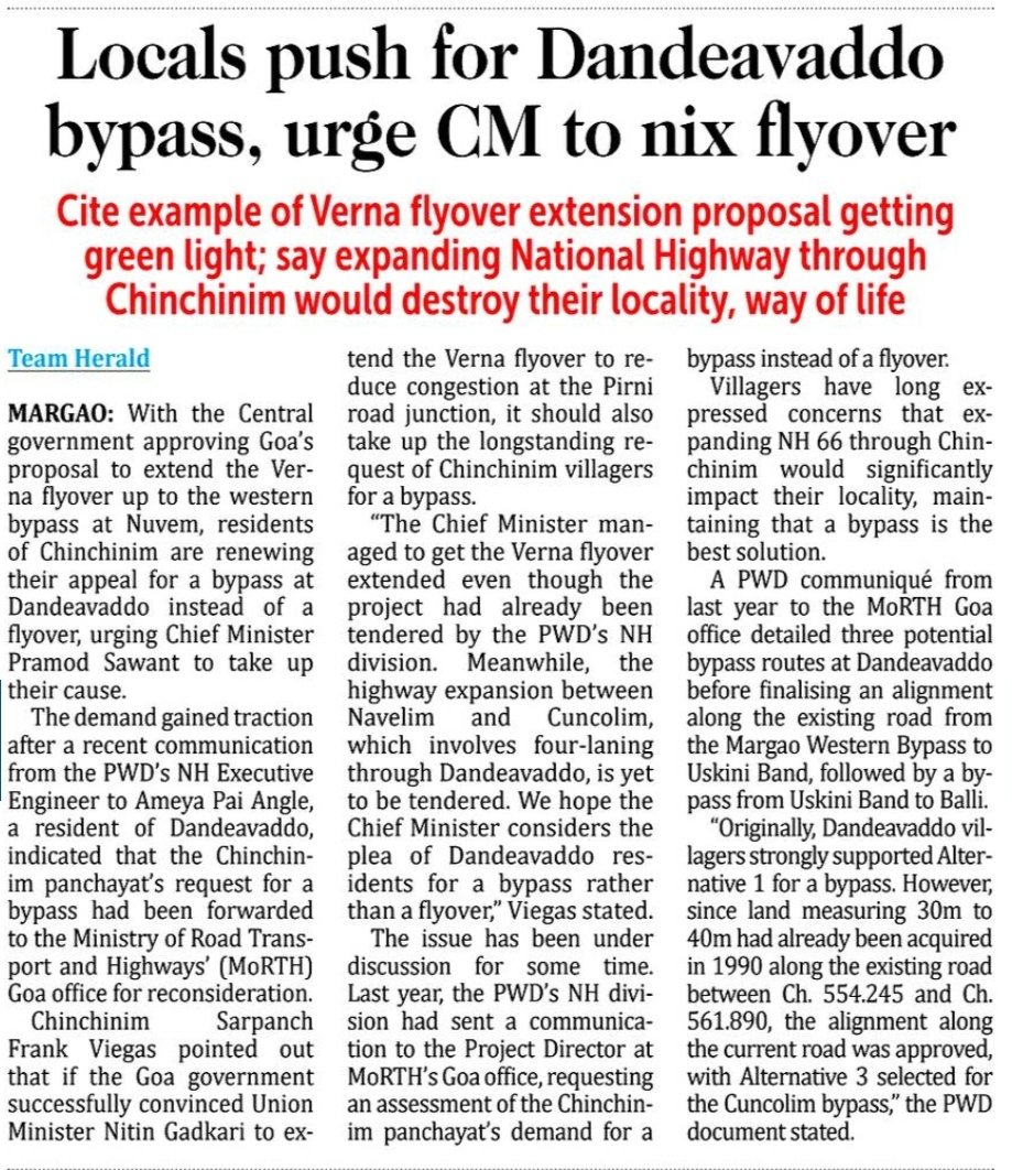 viegas_frank's tweet photo. Demand for bypass in the larger interest of the village NH66 Dandeavaddo Chinchinim @narendramodi @nitin_gadkari @ANI @DrPramodPSawant @PMOIndia @shripadynaik @ShetSadanand @MORTHIndia @NHAI_Official @GovtofGoa @thegoanonline @oheraldogoa https://t.co/9yrKuRlHZZ