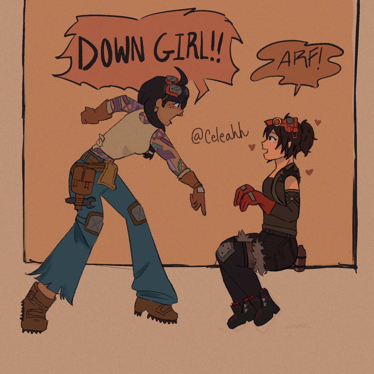 celeahh_'s tweet image. ‘Down boy!’ Trend but it’s fortnite yuri
#nitroengineering #fortnite #fortnitefanart #fortniteart #artrend