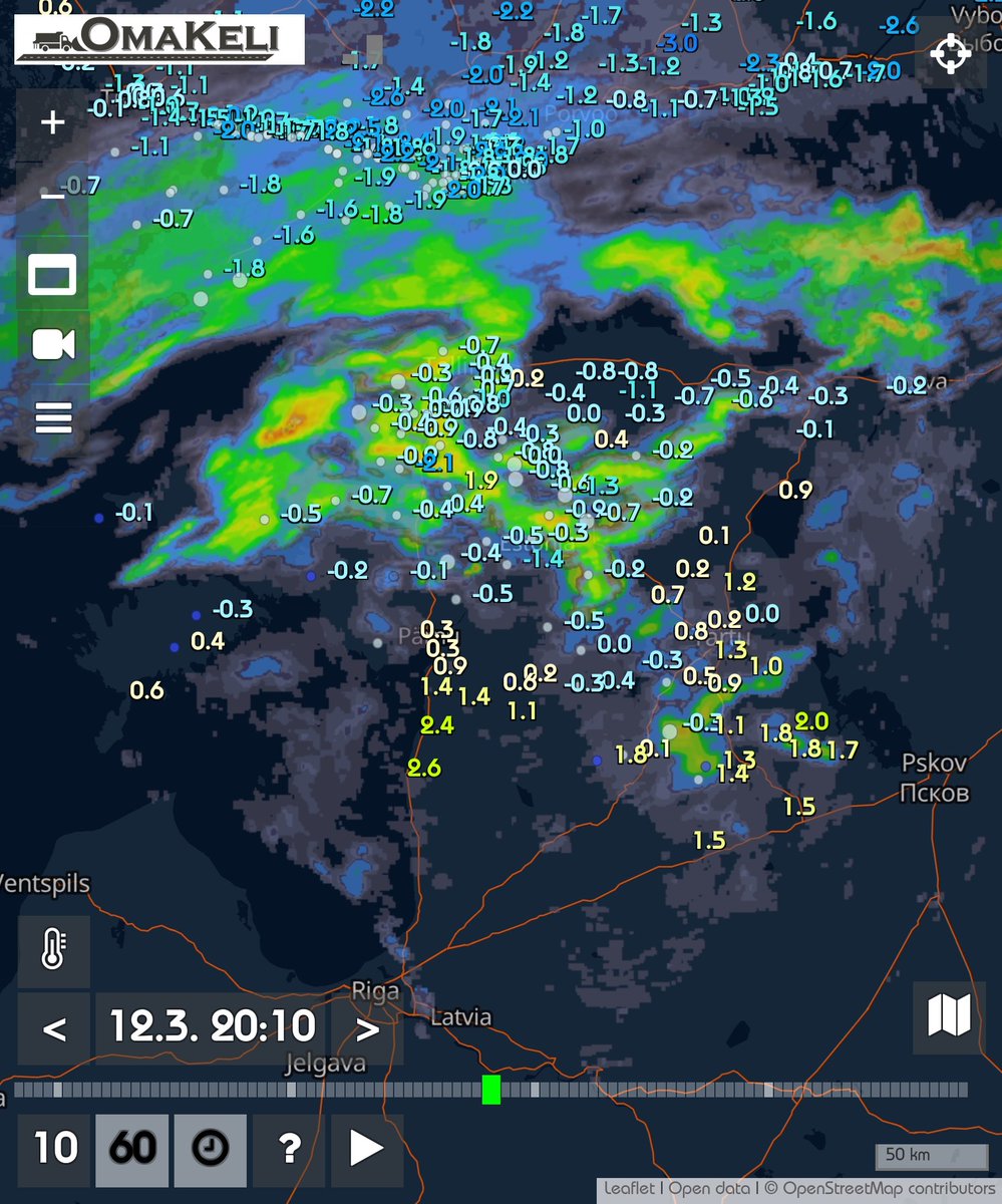 Lume ja lörtsisadu halvendab nähtavust ja nullilähedaste teetemperatuuride tõttu esineb ka libedust.