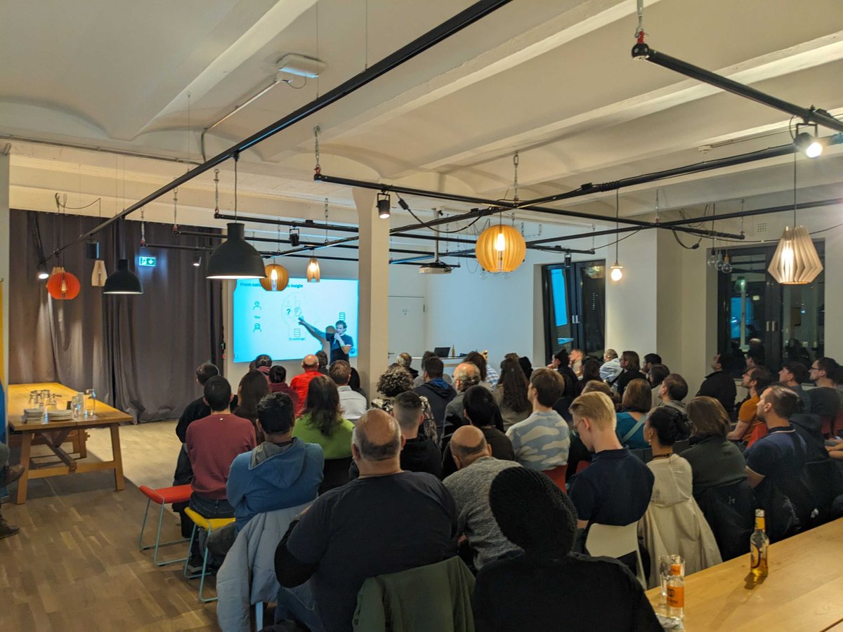 PyBerlinPython's tweet image. From question to answer: How AI is helping to improve healthcare insights by Stefan Schäfer