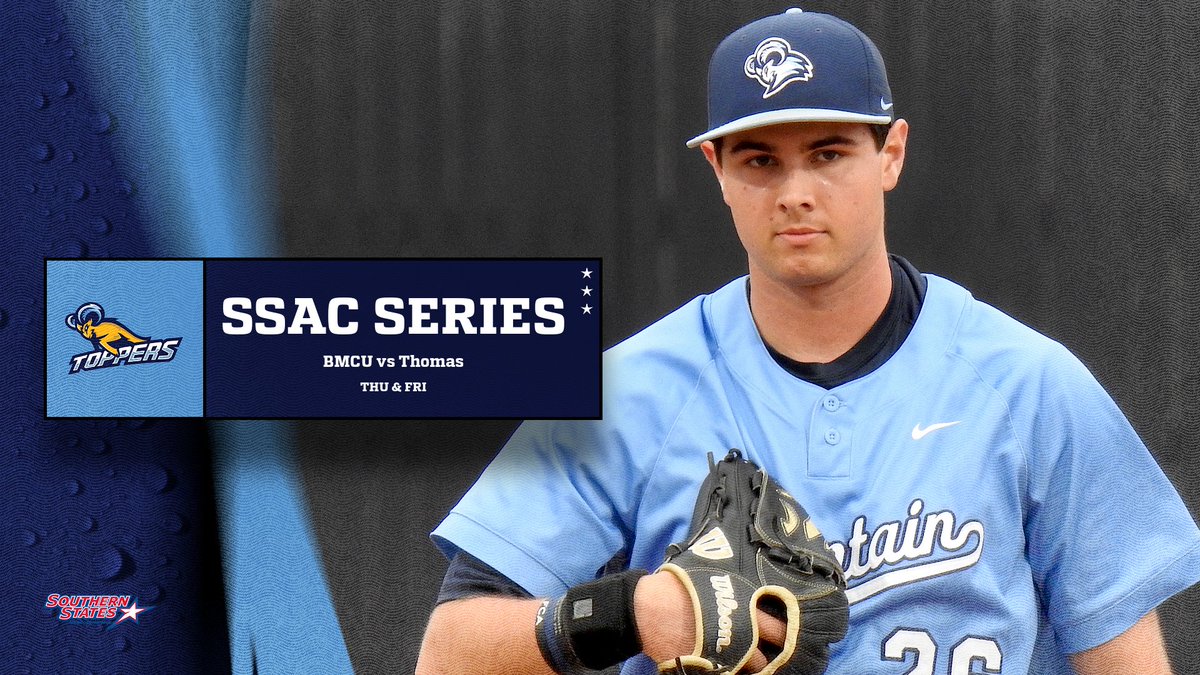 ⚾️SSAC SERIES

🆚Thomas U.
📍Topper Field | BMCU
🗓️THU. - 6 PM | FRI - 1 &amp; 3:30 PM CT
🎟️ tinyurl.com/kw2p3t9x
📺(THU) tinyurl.com/3wmbha6c
📺 (FRI) tinyurl.com/324vjr94
📊 tinyurl.com/2hfhzxnx
