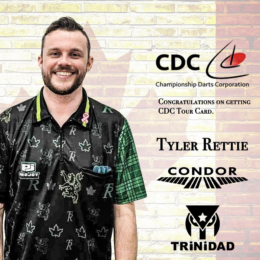 Projoy85's tweet image. Congratulations to Tyler Rettie

Love that Projoy Dart Shirt!!
