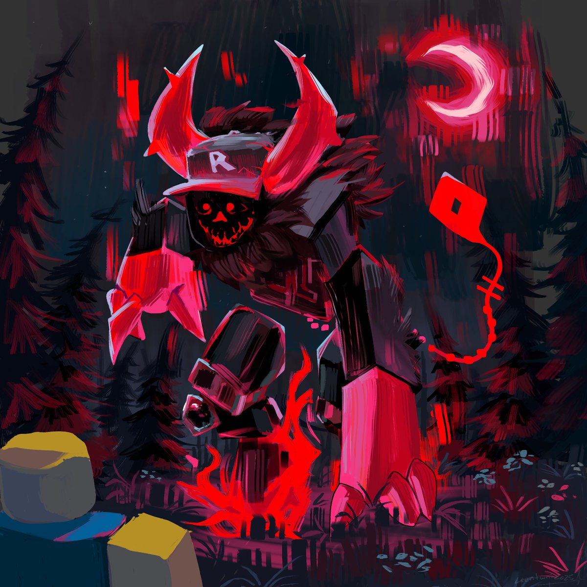 Guest 666 doodle, I absolutely adore the design #forsakenroblox