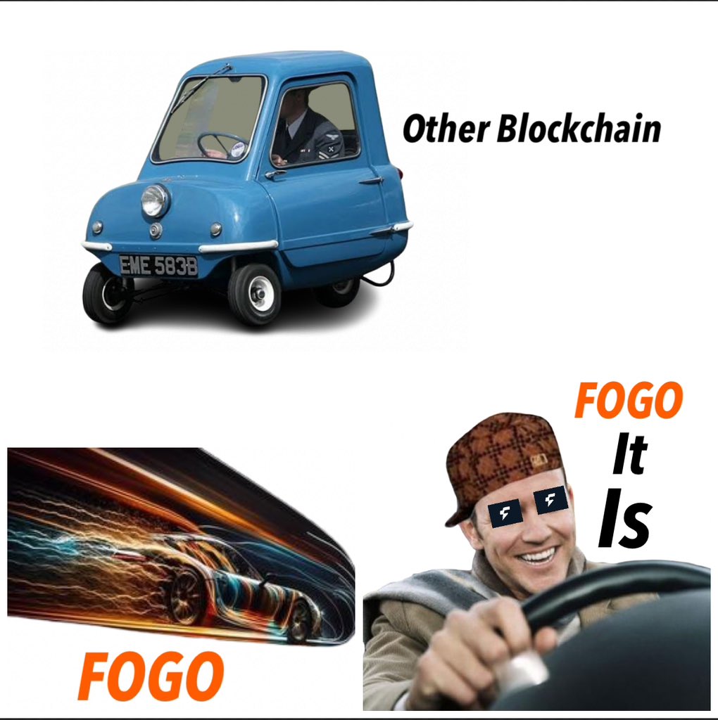 Don’t blink ⚡️

<a href="/FogoChain/">burner</a> makes transactions 100x faster and more efficient.

Why be slow when you can be fast with Fogo.