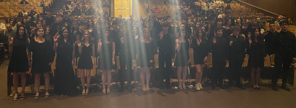 Congratulations to the WHS National Honor Society inductees!