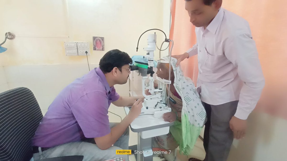 World Glaucoma week observed in Burhanpur District. Patients were screened and created awareness at the district hospital, Burhanpur on the causes of glaucoma which could even lead to permanent vision loss. With Early treatment, Sight may be saved !