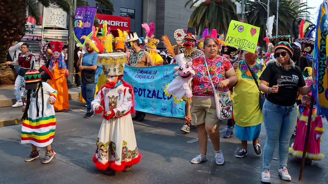 CarnavalAzcapo's tweet photo. @ginjaramillo  estás cordialmente invitada a celebrar el XIV Carnaval de Azcapotzalco, la fiesta de cultura comunitaria más grande de #Azcapotzalco, este domingo 16 de marzo de 11 am a 8 pm https://t.co/a57CAjg45i