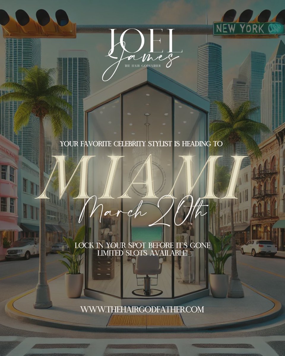 jooeljames's tweet image. Follow me on IG &amp;amp; book wit yo boyy🫶🏾
#Miamihairstylist
