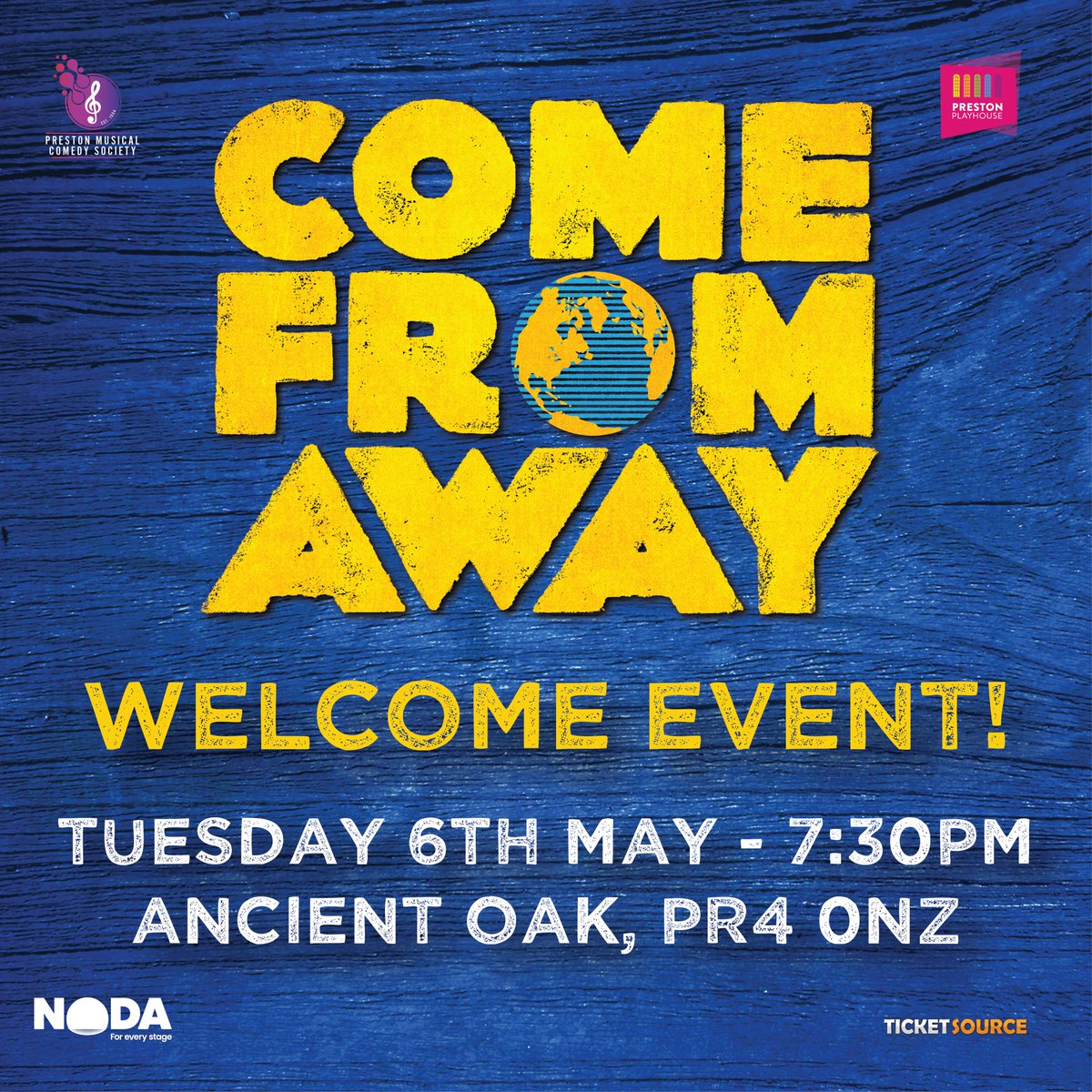 Preston Musical (@prestonmusical) on Twitter photo Welcome event for anyone interested in auditioning for Come From Away - seeking a diverse cast for a stunning show. Bring your talents to this event and find out more - 6th May <a href="/AncientOakEmber/">Ancient Oak Cottam</a> rebrand.ly/o2xwee3 for details #PMCSCFA #OurPreston #Amdram Welcome event for anyone interested in auditioning for Come From Away - seeking a diverse cast for a stunning show. Bring your talents to this event and find out more - 6th May <a href="/AncientOakEmber/">Ancient Oak Cottam</a> rebrand.ly/o2xwee3 for details #PMCSCFA #OurPreston #Amdram