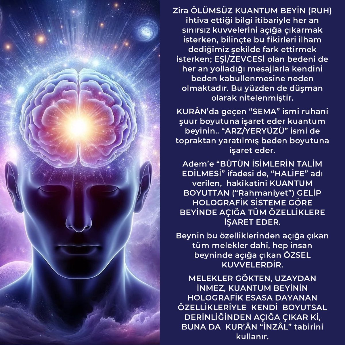 AylinERK's tweet photo. Üzerinize afiyet bugün biraz EZBER BOZACAĞIM !

Kurân’daki Ademin yaratılışının metaforik anlatımı, esasında İLK “İNSAN”ın UYANIŞININ HİKÂYESİDİR !

HALİFE´nin ve Adem´in varoluşunu anlatacağım.. “Kurân Çözümü” kitabımızda Bakara Suresi 30. Ayetinden başlayarak bu konuyu anlatmıştım ama burada da bunu net vurgulayayım..

(devamını görsellerden okuyabilirsiniz)

11.3.2025 
@AhmedHulusi 
https://t.co/lGDknrwnIz