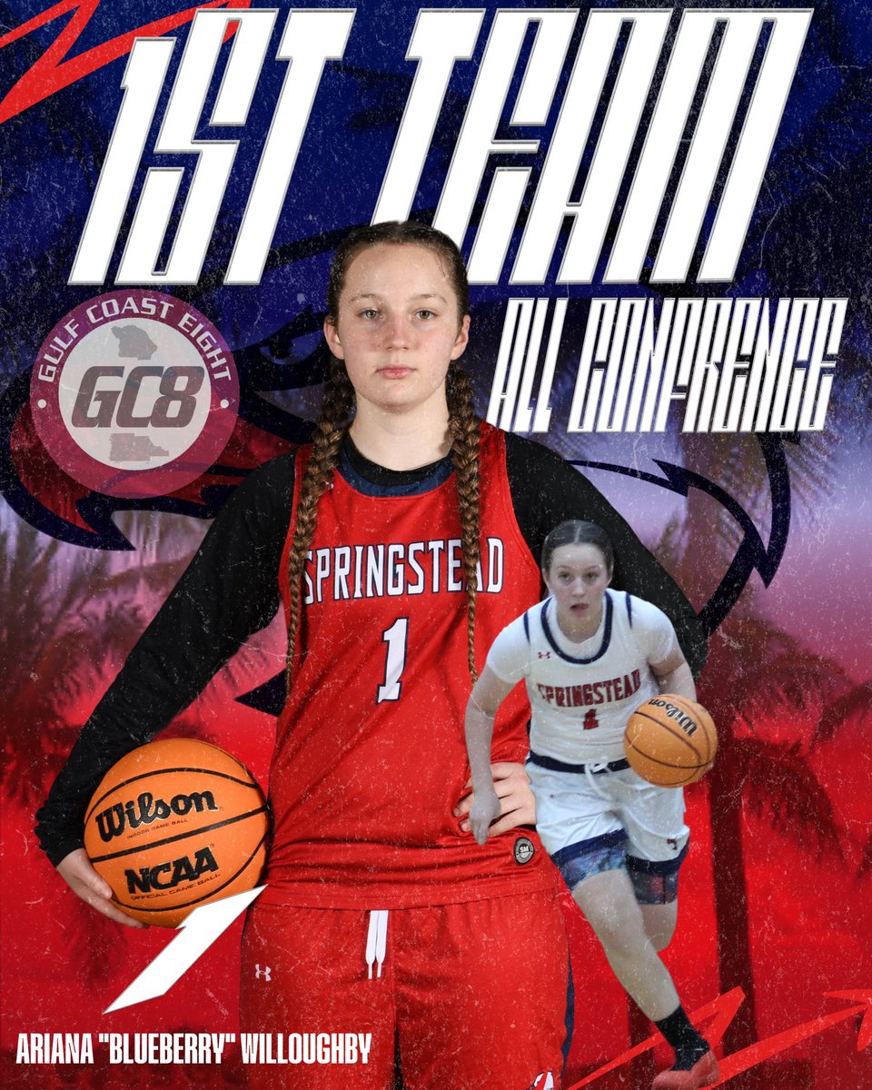 Springstead Girls Basketball (@steadgirlshoops) on Twitter photo Congratulations to GC8 1st Team All Conference Selections  JZ Munford And Ariana Willoughby Congratulations to GC8 1st Team All Conference Selections  JZ Munford And Ariana Willoughby