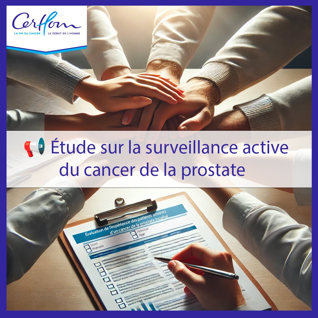 📢 Votre avis compte ! – @CHUGrenoble
Une #étude cherche à mieux comprendre la perception de la surveillance active du cancer de la #prostate en France. Prenez 5 minutes pour répondre !
👉 fr.surveymonkey.com/r/TMGP52S
Faites avancer la recherche en partageant ! 💙#SantéMasculine