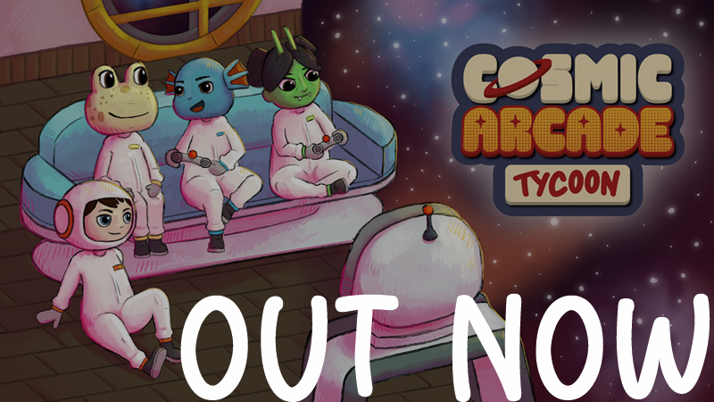 NebulaNookGames's tweet photo. Hi all! 

I’m beyond excited to finally share Cosmic Arcade Tycoon with everyone! This game is all about building, customizing, and managing your very own cozy and cute scifi arcade.

Get it now on Steam, download the Demo for free!

Thank you so much.

#gaming_news #indiegame https://t.co/ihM6zHsItq