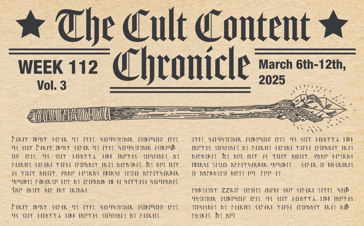 Tania del Rio (@taniadelrio) on Twitter photo Happy Wizard Wednesday and welcome to issue #112 of the Cult Content Chronicle, bringing you all the incredible things <a href="/ForgottenRunes/">Forgotten Runes Wizard's Cult</a> community members have made over the past week!
As always, let me know if I missed anything, and tag me in your creations to be featured! Happy Wizard Wednesday and welcome to issue #112 of the Cult Content Chronicle, bringing you all the incredible things <a href="/ForgottenRunes/">Forgotten Runes Wizard's Cult</a> community members have made over the past week!
As always, let me know if I missed anything, and tag me in your creations to be featured!