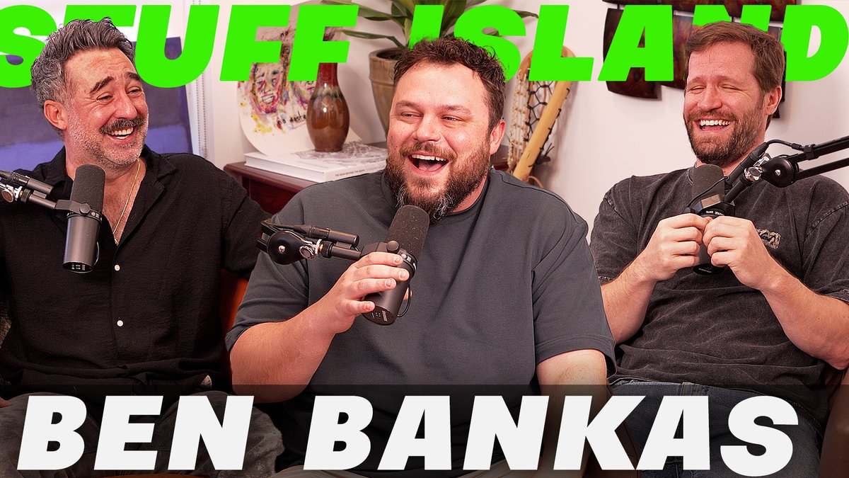 Stuff Island (@stuffislandcast) on Twitter photo New Episode of Stuff Island out now with guest <a href="/BenBankas/">Ben Bankas</a> check it out below!
Youtube: youtube.com/watch?v=GoNrYS…
Apple: podcasts.apple.com/us/podcast/ben…
Spotify: open.spotify.com/episode/5vCdqc…
Patreon: Patreon.com/stuffisland New Episode of Stuff Island out now with guest <a href="/BenBankas/">Ben Bankas</a> check it out below!
Youtube: youtube.com/watch?v=GoNrYS…
Apple: podcasts.apple.com/us/podcast/ben…
Spotify: open.spotify.com/episode/5vCdqc…
Patreon: Patreon.com/stuffisland