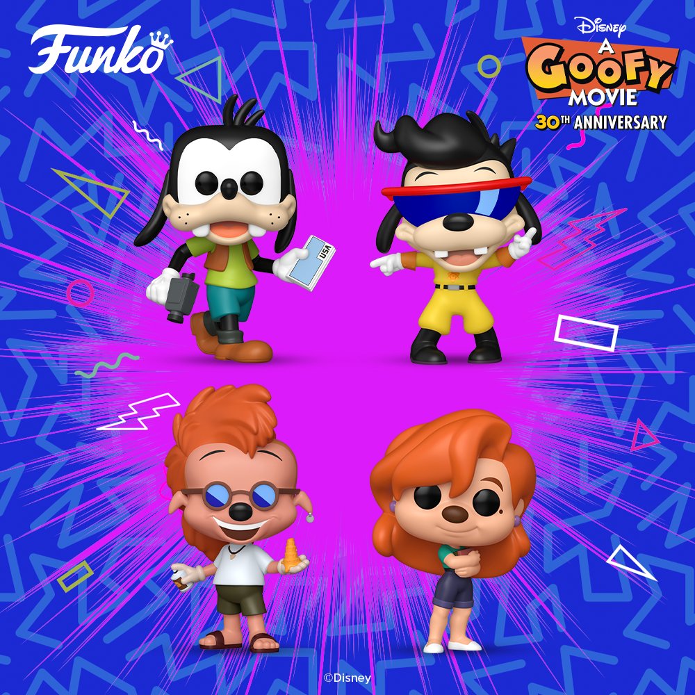 Disney’s A Goofy Movie 30th Anniversary Pops! Funko Funatic