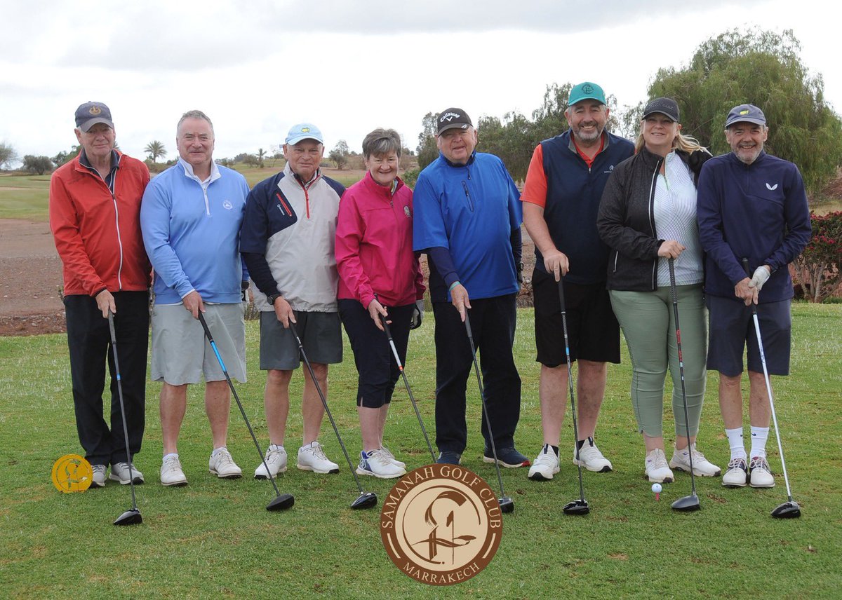 “Marhaba” 👋 from Morocco 🇲🇦 

This week’s coaching break has been an amazing experience all round - the sun is shining, the courses are stunning &amp; the group is making great progress ⛳️

Well done to everyone for their dedication &amp; of course, for making this trip so much fun! 🥳