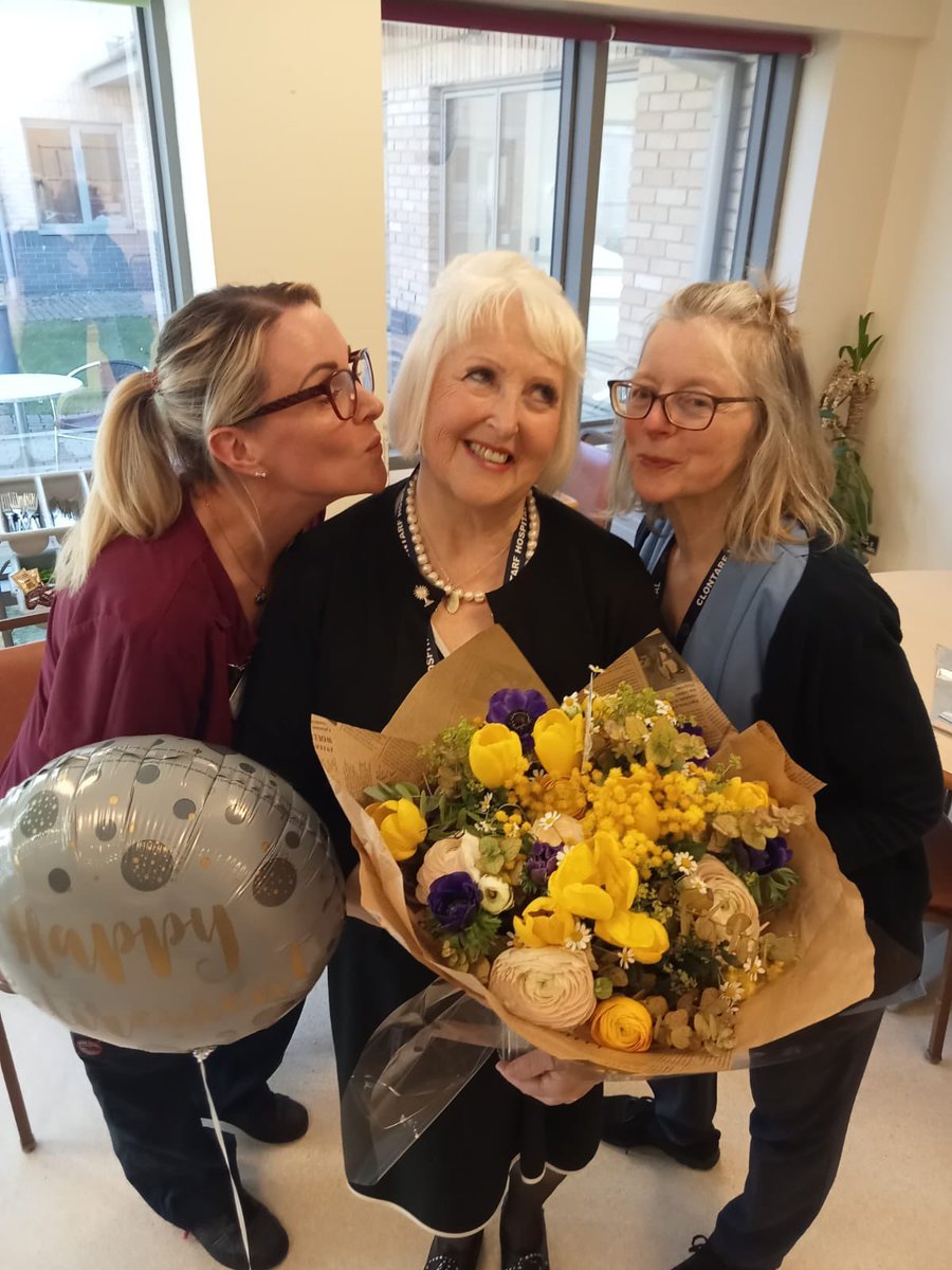 IOHClontarf's tweet image. Wishing Miriam our Chaplain a fond farewell and the congratulations in her retirement.  Your glamour, humour, smile and talent will be sadly missed around the wards by the patients and staff.