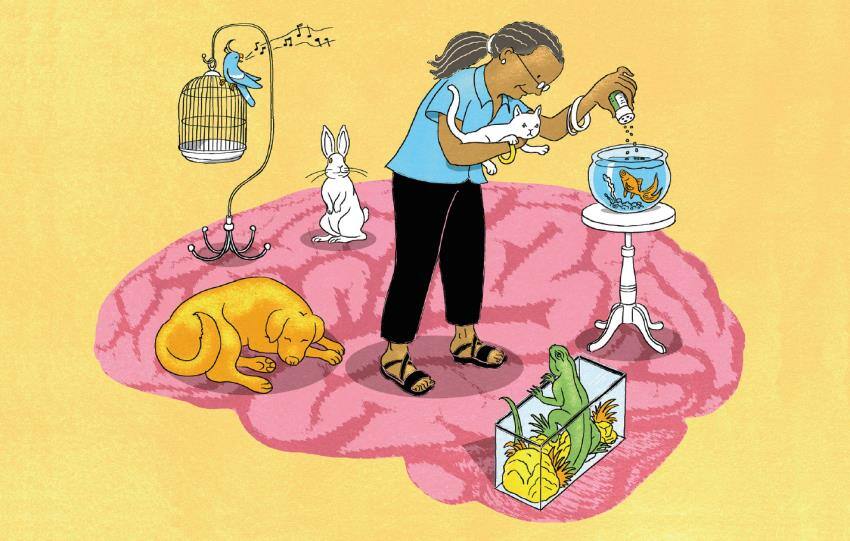 BrainandLifeMag's tweet image. Having a pet can provide more than just companionship. It can help with #BrainHealth, too: hubs.la/Q03b3XPS0 

#PetTherapy