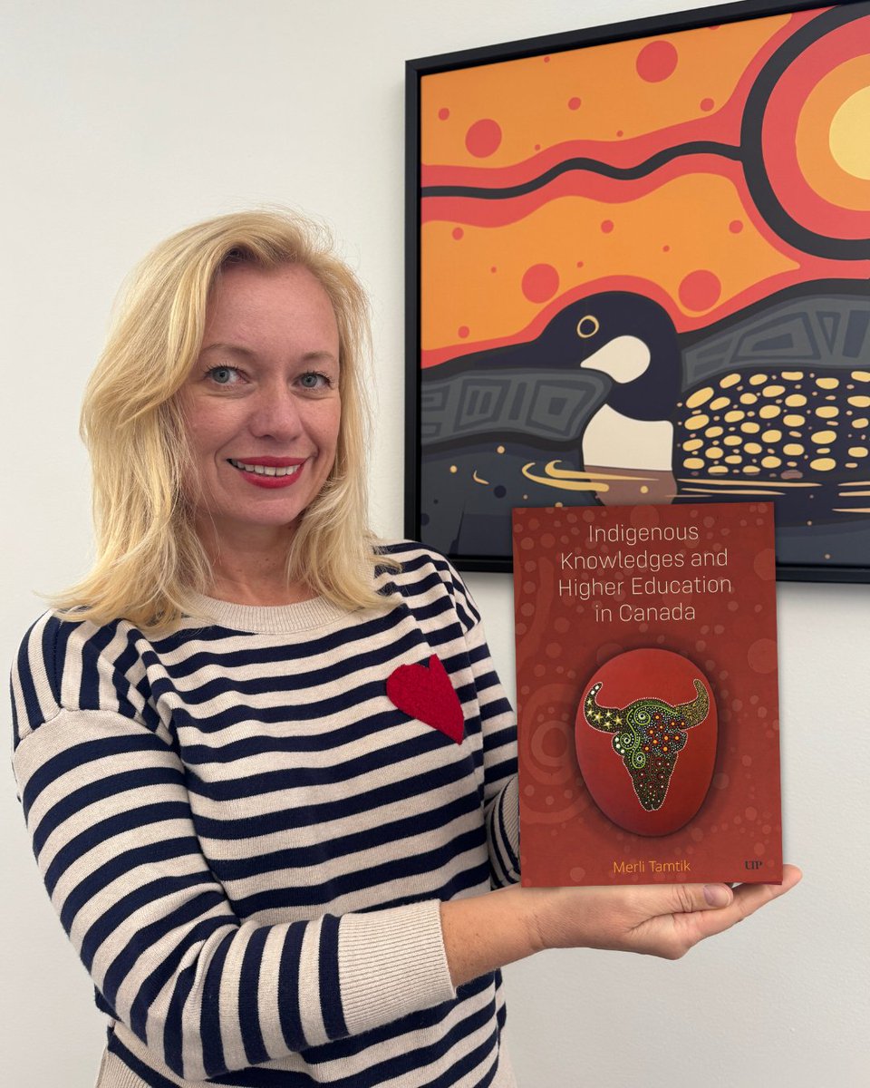 Congratulations to Dr. Merli Tamtik for her recently published book, Indigenous Knowledges and Higher Education in Canada, which explores the intricate relationship between Indigenous knowledges and the evolving landscape of higher education in Canada. loom.ly/y5QxoDk