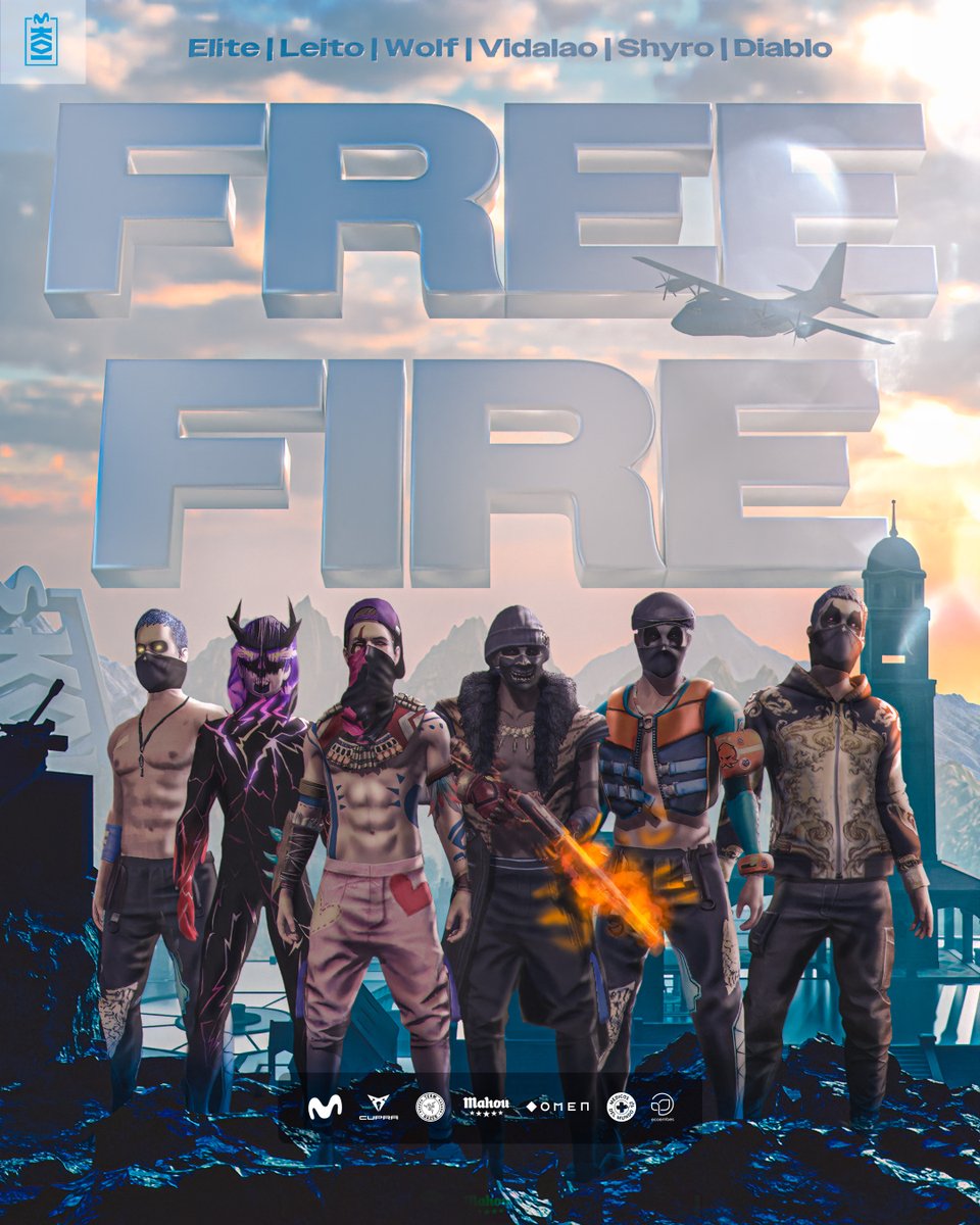 Entramos en Free Fire a lo grande. 

Dadle la bienvenida a los nuevos miembros del club.

#goMKOI