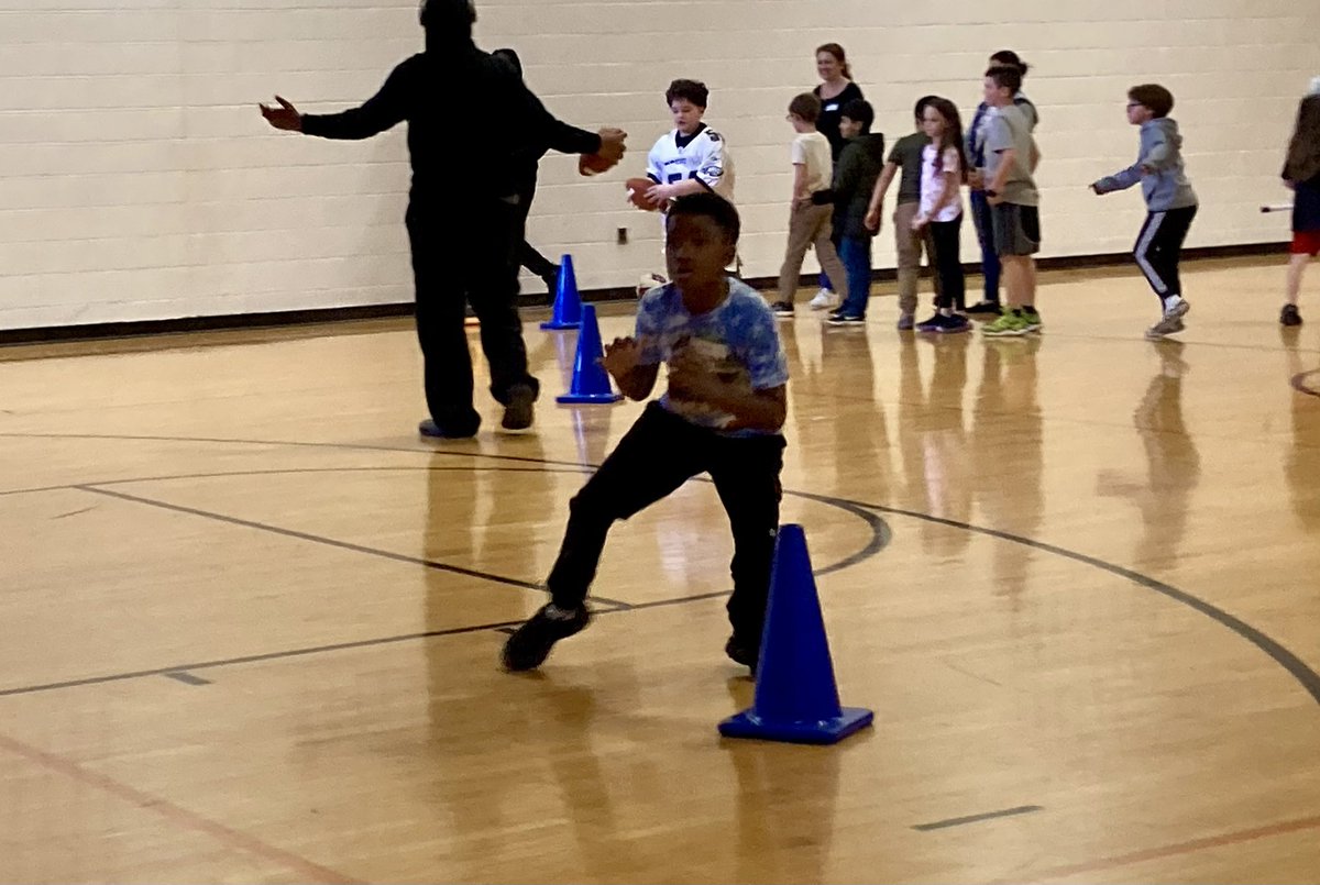 Our 3rd and 4th graders visited CHS for the first annual Black Knights Sports Day. Huge thanks to the C-will team for exposing all CCS students to various sports and develop pride in being Black Knight. We appreciate your dedication to our young athletes! <a href="/CvilleSchools/">Charlottesville City Schools</a>
