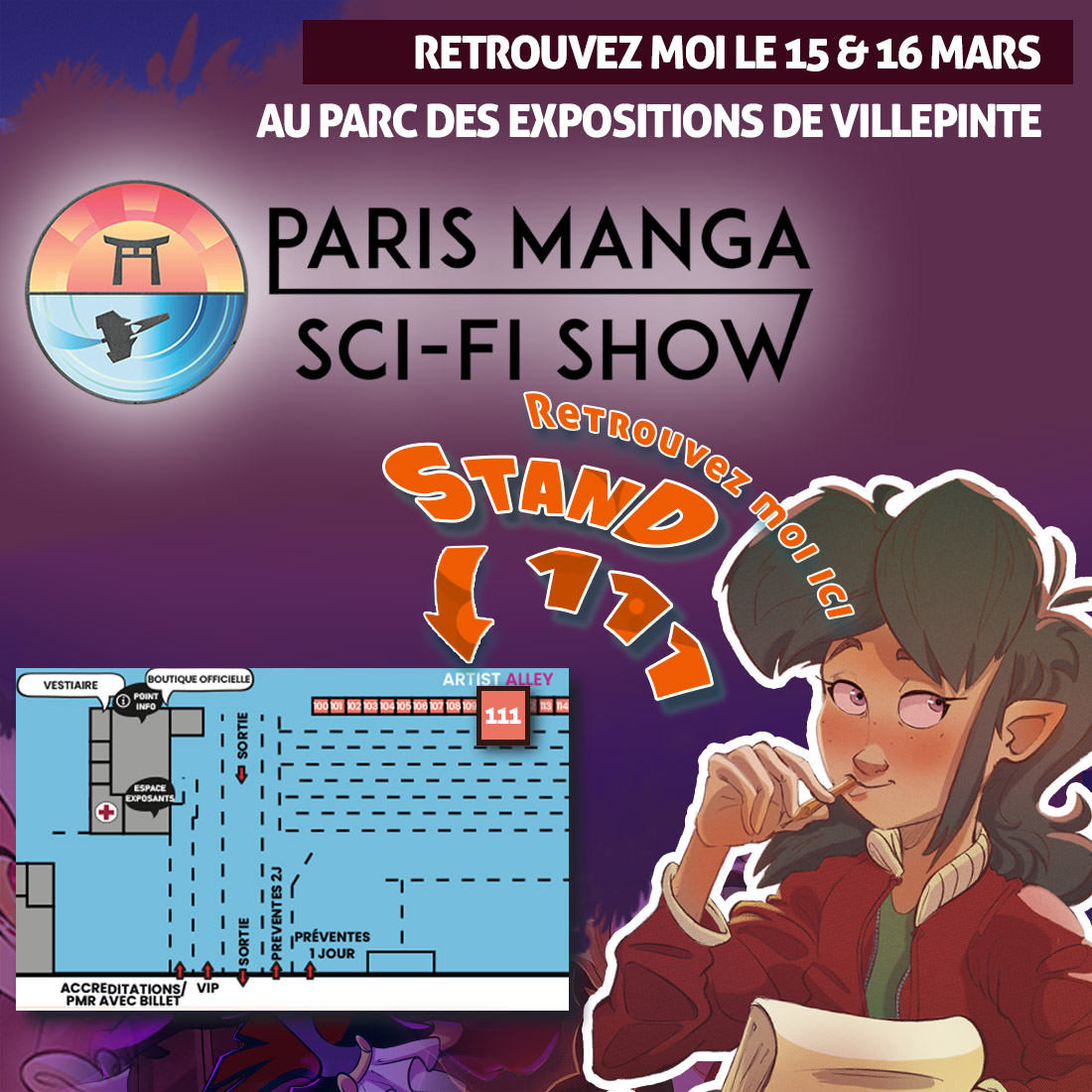Tonya (@tonya_4rt) on Twitter photo Je serai à la #convention <a href="/ParisManga/">🌟Paris Manga & Sci-Fi Show by TGS🌟</a> le 15 et 16 mars !
Retrouvez-moi au stand 111 dans l'#artistalley.
Plein de nouveaux merch, les commissions toujours ouvertes et la loterie prête à tourner !
#parismanga Je serai à la #convention <a href="/ParisManga/">🌟Paris Manga & Sci-Fi Show by TGS🌟</a> le 15 et 16 mars !
Retrouvez-moi au stand 111 dans l'#artistalley.
Plein de nouveaux merch, les commissions toujours ouvertes et la loterie prête à tourner !
#parismanga