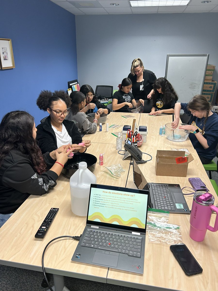 Students explored mindfulness techniques to manage stress and build self-regulation skills. Through interactive activities they gained valuable tools for well-being. Great job, everyone! Keep practicing! <a href="/MsReneeFarrow/">Renee Farrow</a> <a href="/Ms_OMoore/">Olivia Moore</a> #CougarConnection #MindfulnessMatters #SEL