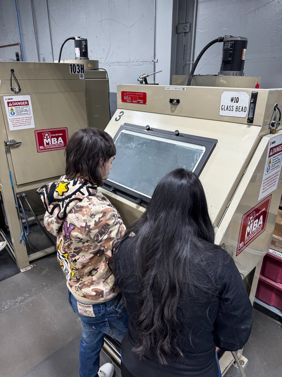 Thank you to Donson Machine for hosting a group of our students today! <a href="/StaggHighSchool/">Stagg High School</a>