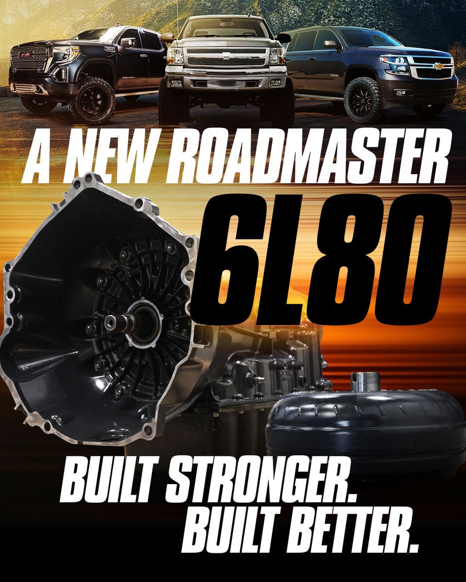 New product alert! The BD RoadMaster 6L80 Transmission &amp; Converter Package is engineered for the reliability and longevity of stock or lightly modified trucks! 

Find out more 👉️ us.bddiesel.com/products/roadm…